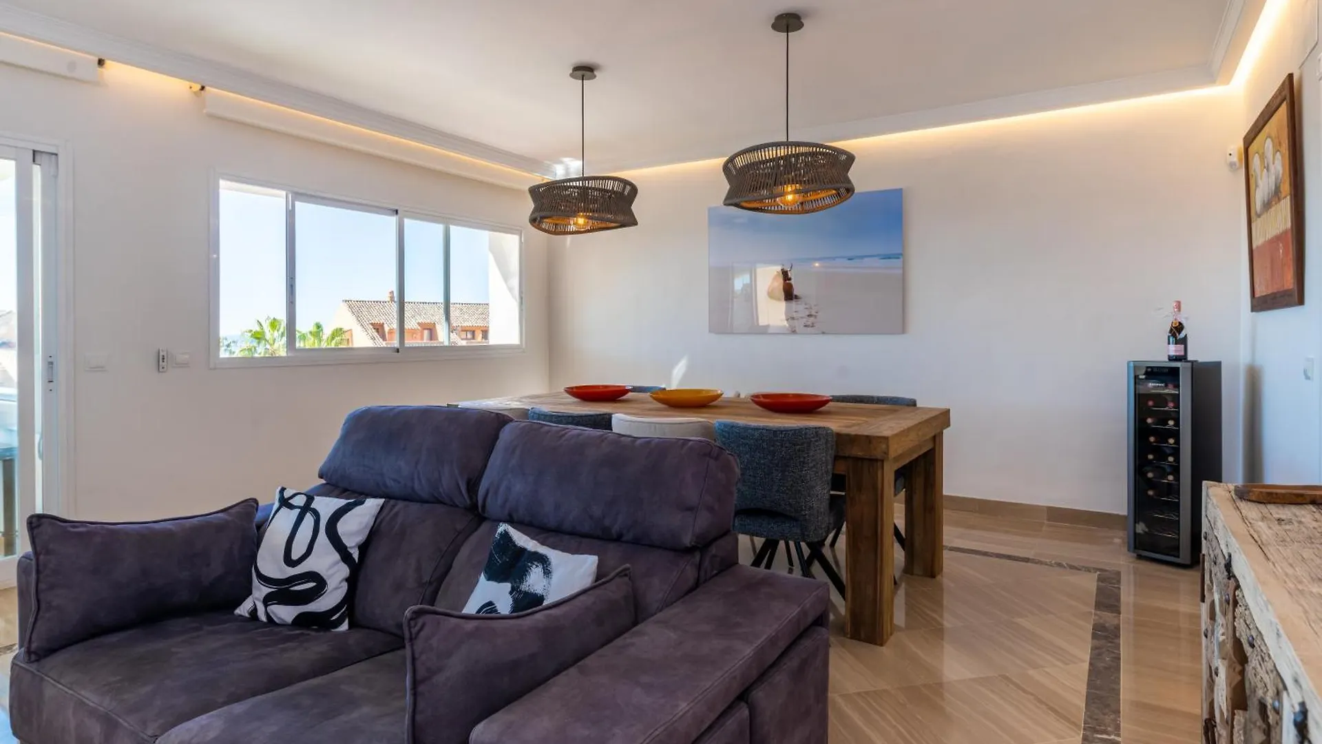Fantastico Atico Duplex En Marbella, Con Vistas Al Mar Y A 300 Metros De La Playa Apartment Marbella